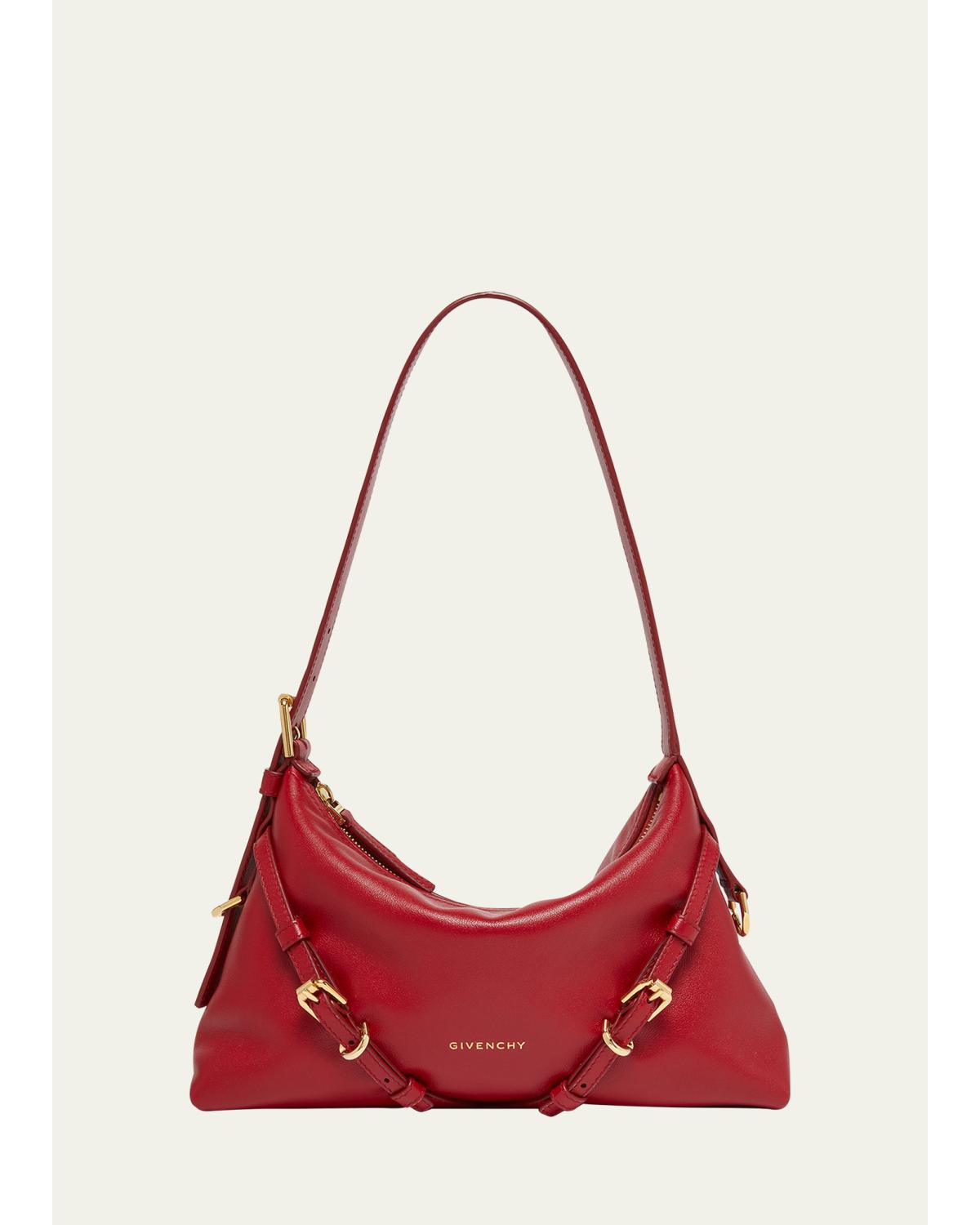 Voyou Mini Shoulder Bag in Shiny Leather