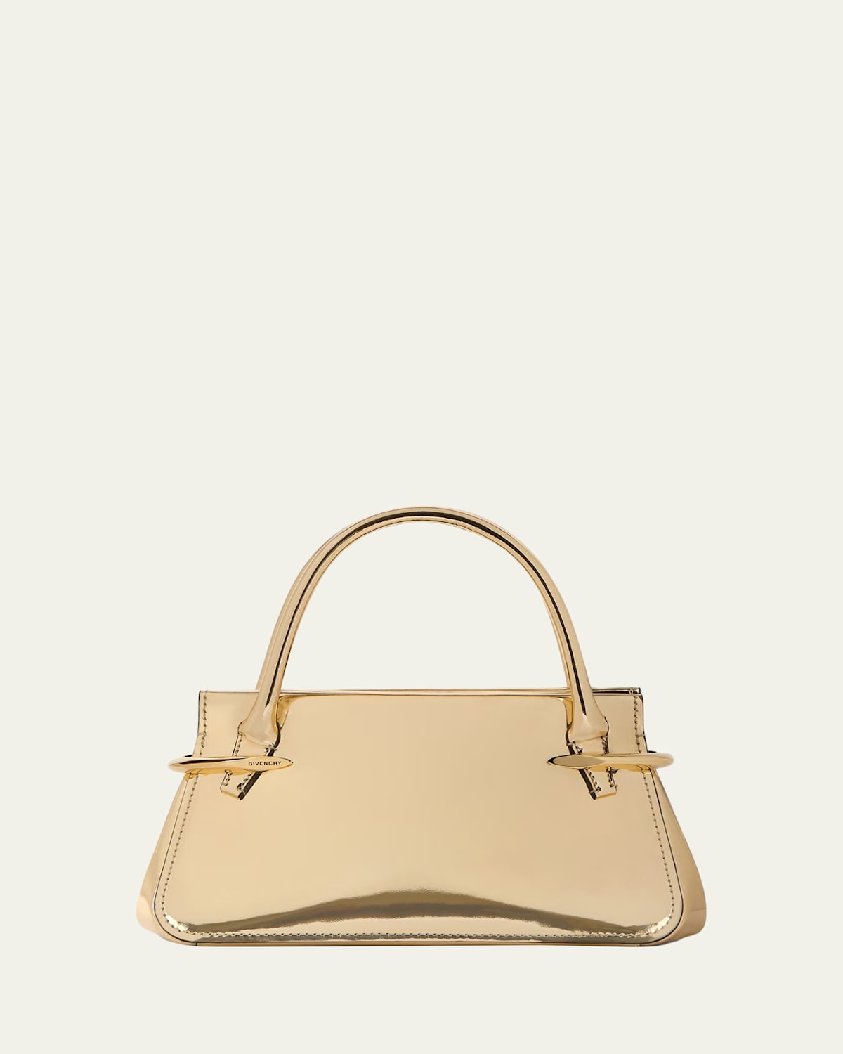 Givenchy Pinch Mini Shoulder Bag in Metallic Leather
