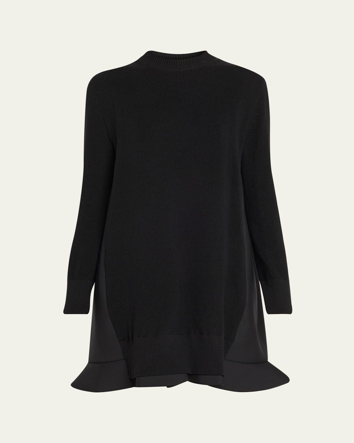 Sacai Suiting Hybrid K In Black