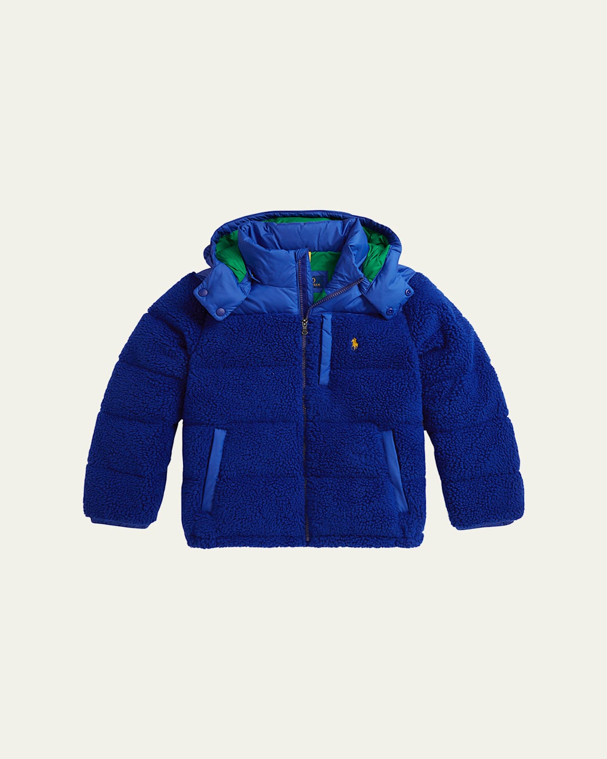 Ralph Lauren Kids' Boy's Hybrid Hooded Down Jacket