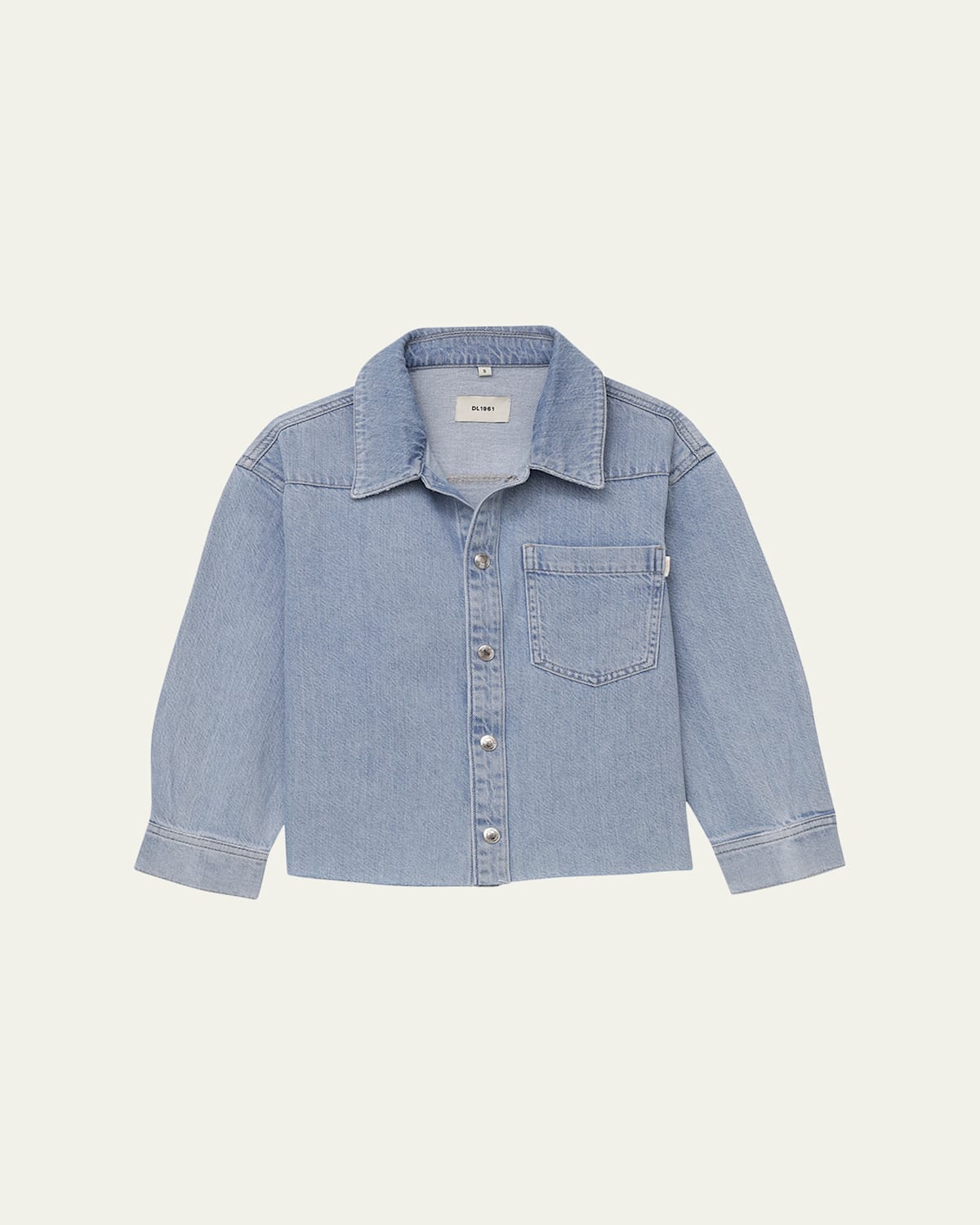 Girl's Olivia Western Denim Shirt, Size S-L