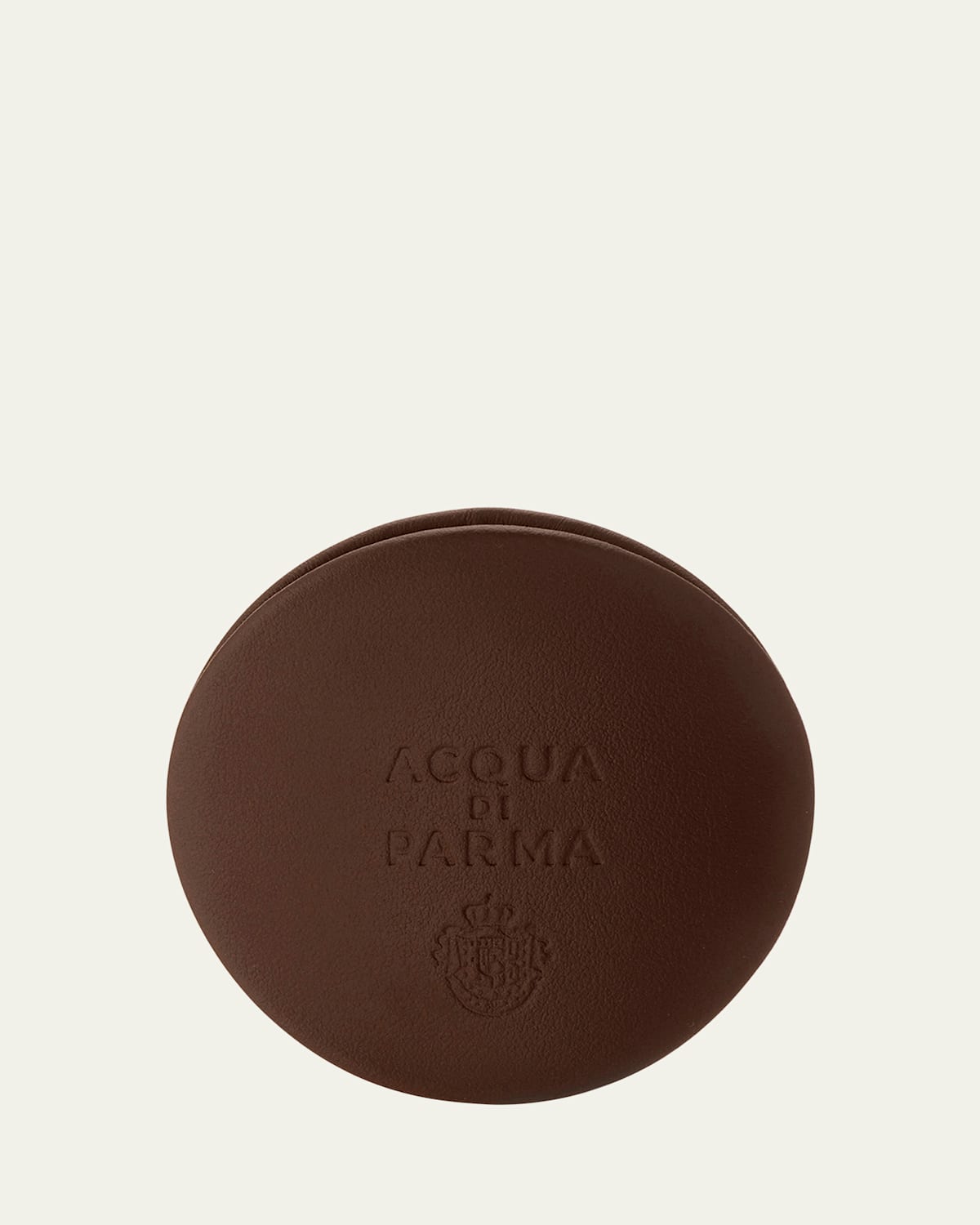 Acqua Di Parma Dark Brown Leather And Azure Car Diffuser Case