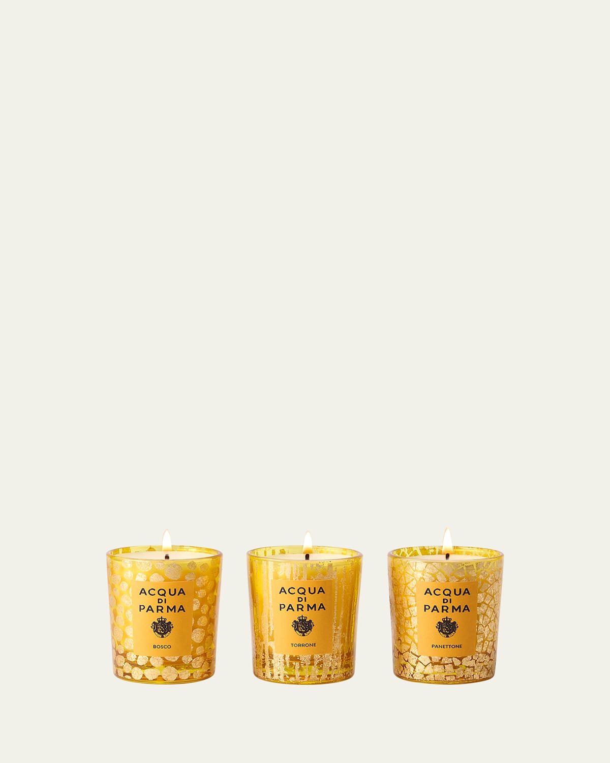 x Cristina Celestino Holiday Candle Trio, 3 x 2.5 oz.