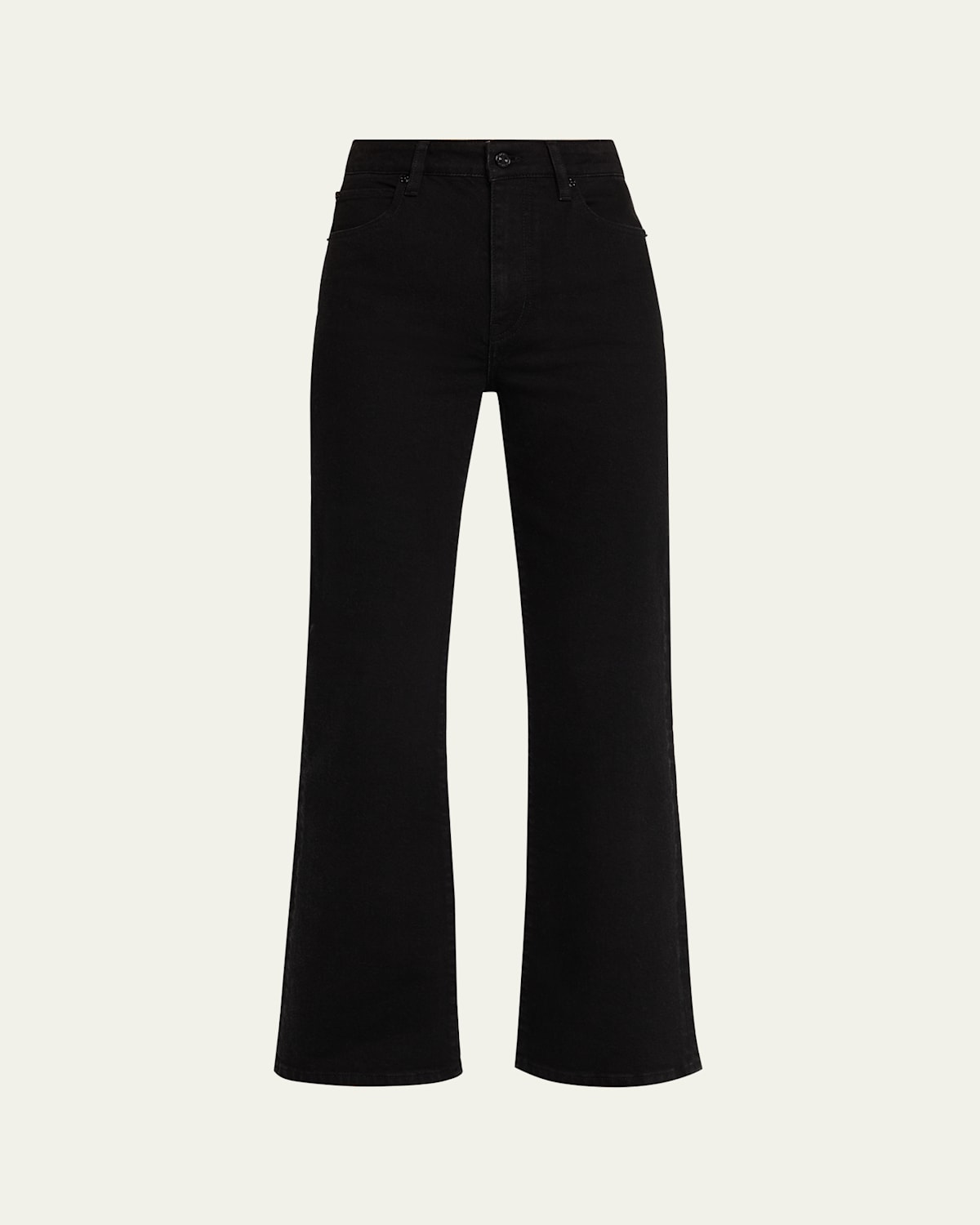 Frame The Arrow Bootcut Jeans In Black