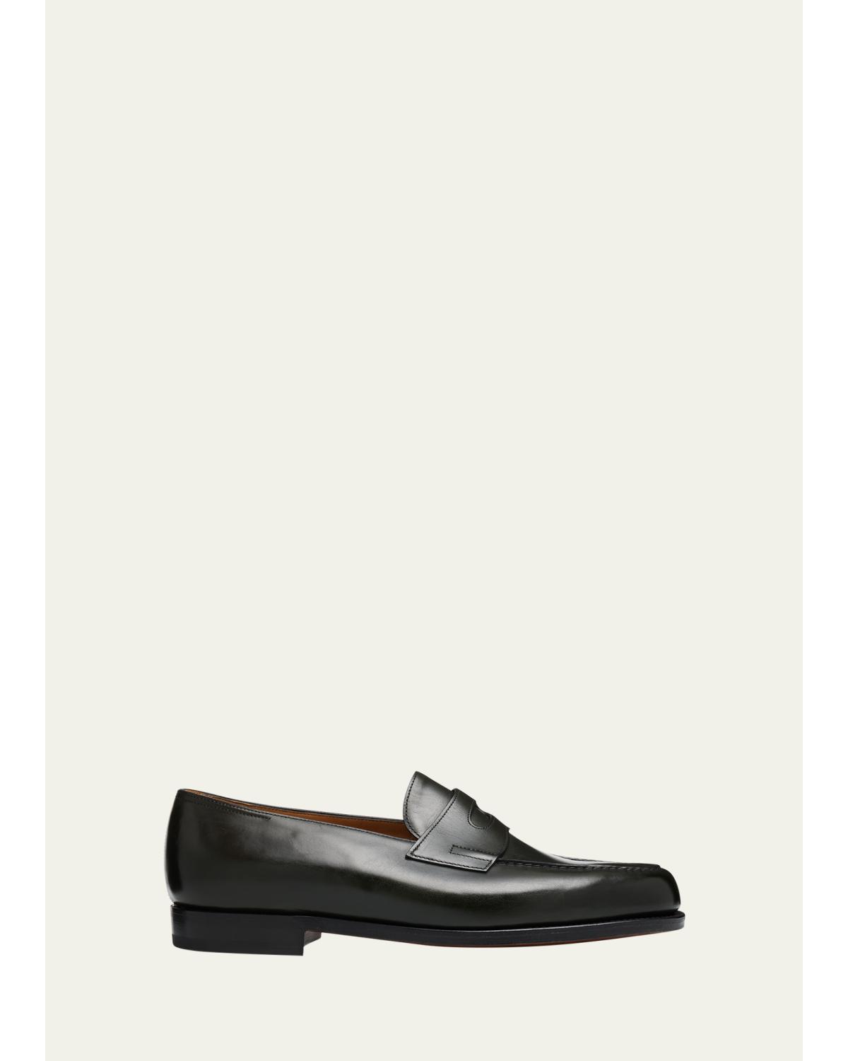 Men'S Lopez Calf Leather Penny Loafers