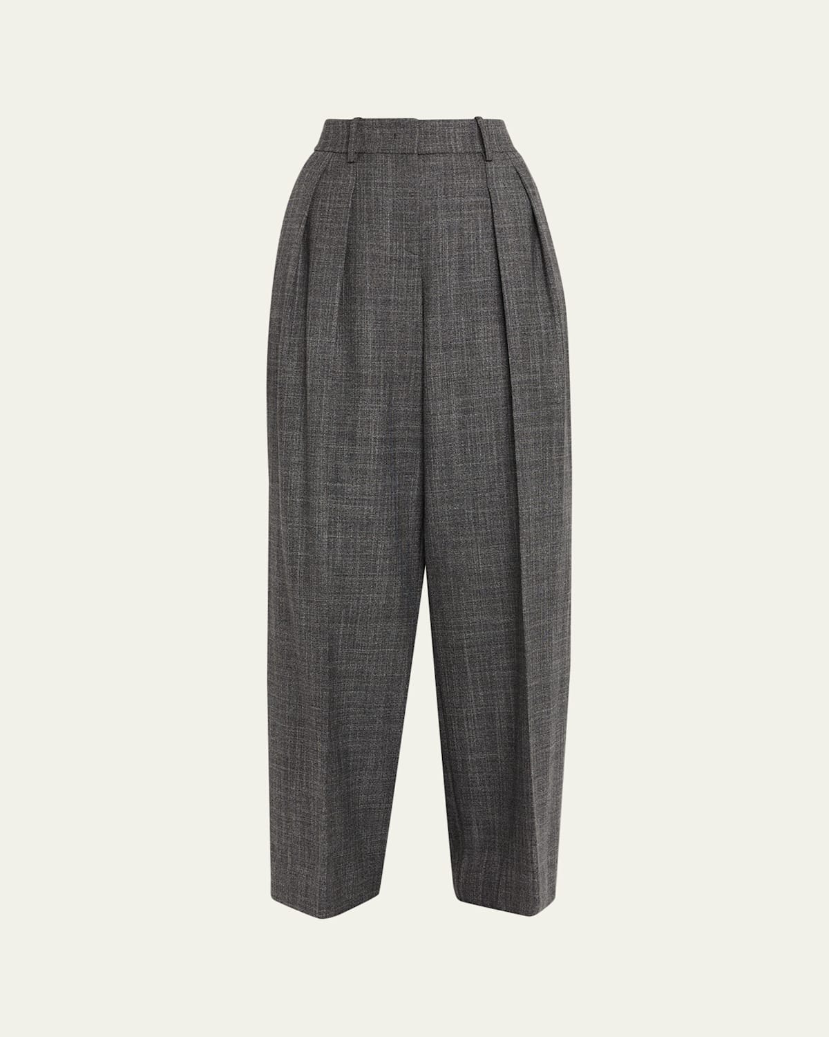 Michael Kors Pleated Slouch Wide-leg Trousers