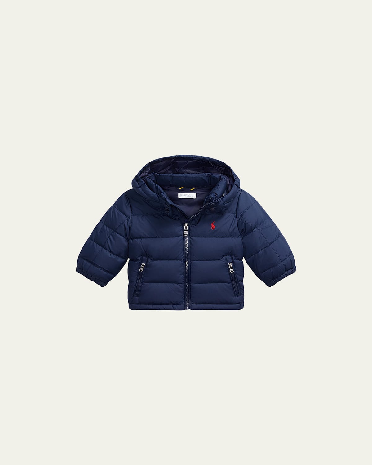 Ralph Lauren Kids' Boy's Ripstop Hooded Down Jacket In Blue