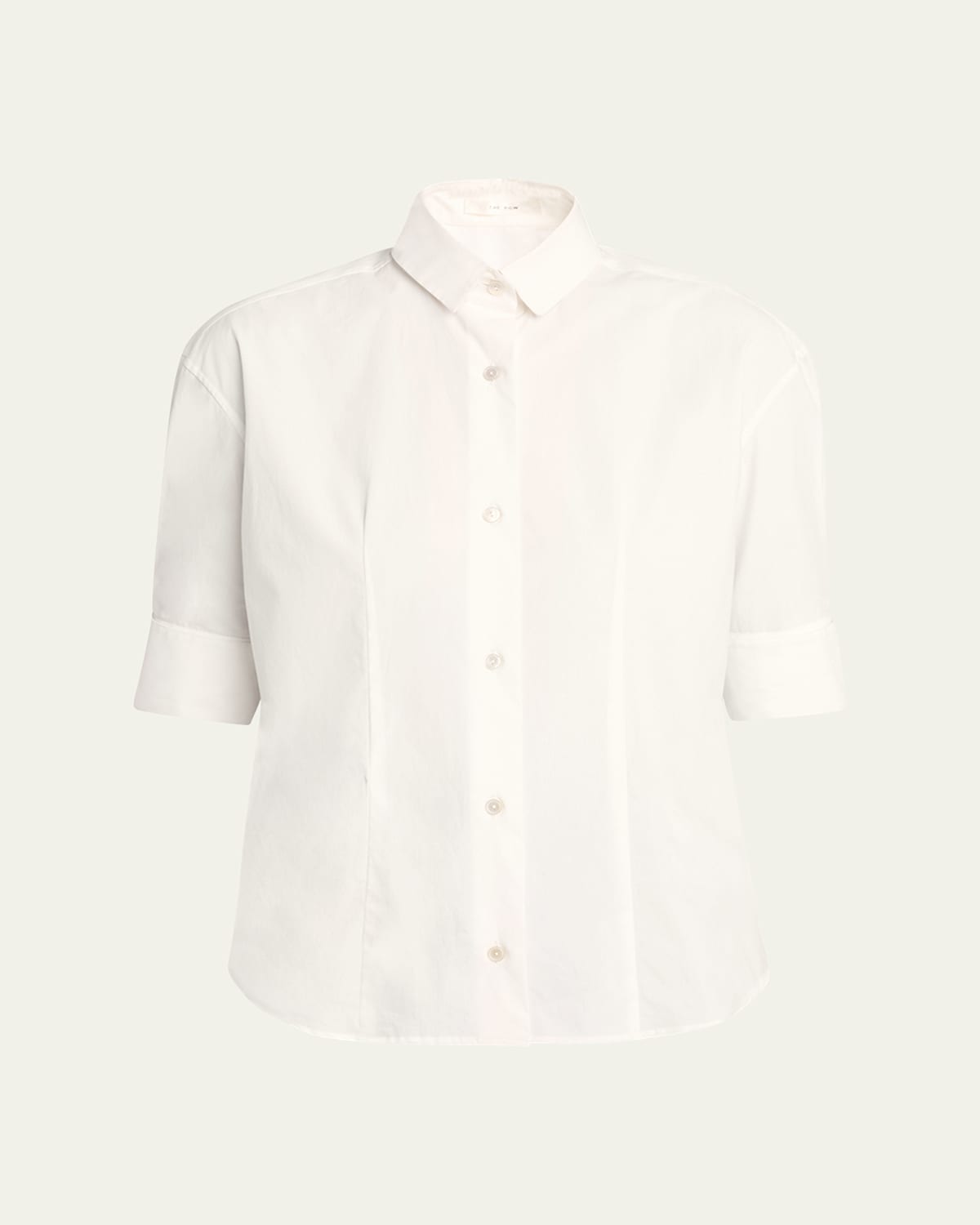 The Row Carpazi Button-down Shirt In White