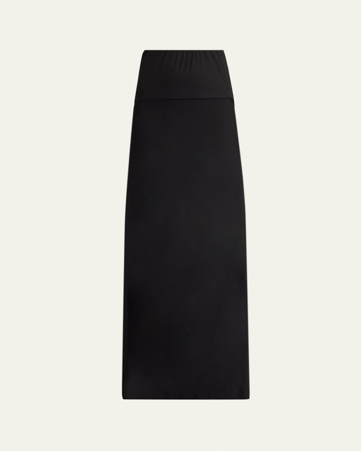 The Row Mirla Maxi Bias Skirt In Black