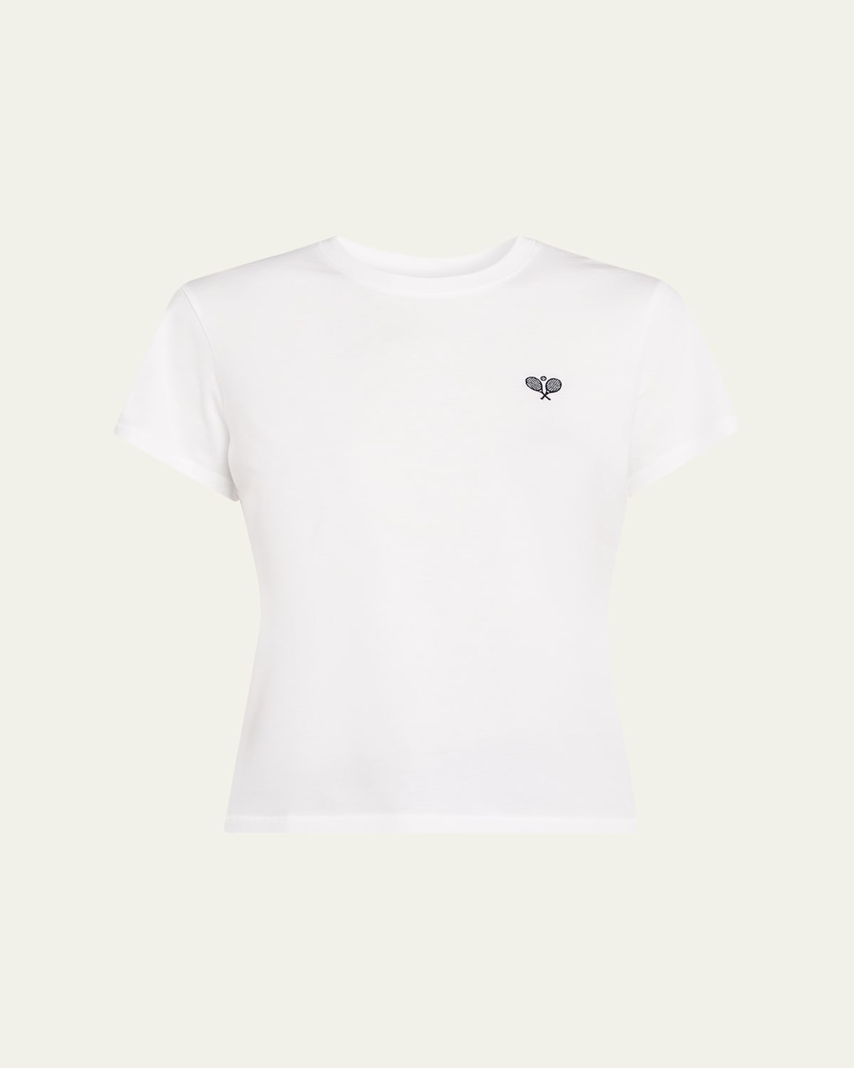 Frame The Tennis Tee In White