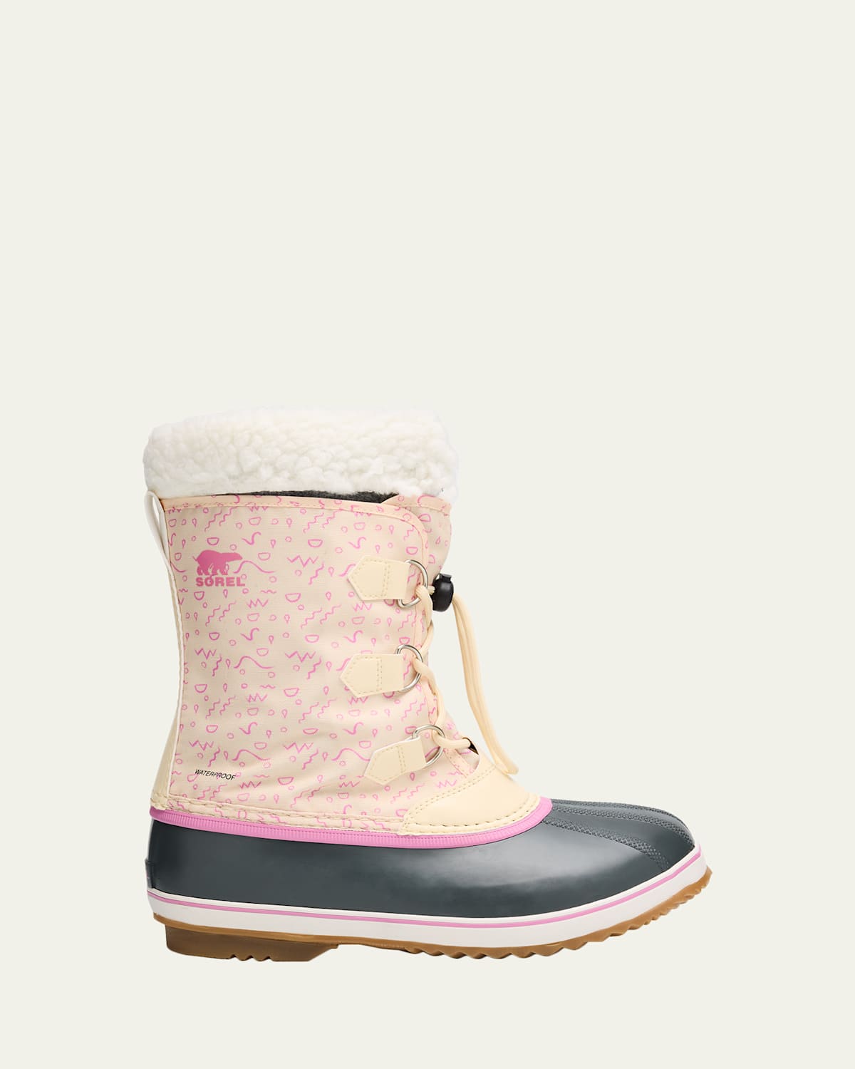 Sorel Kid's Yoot Pac Nylon Waterproof Snow Boots, Baby In Multi