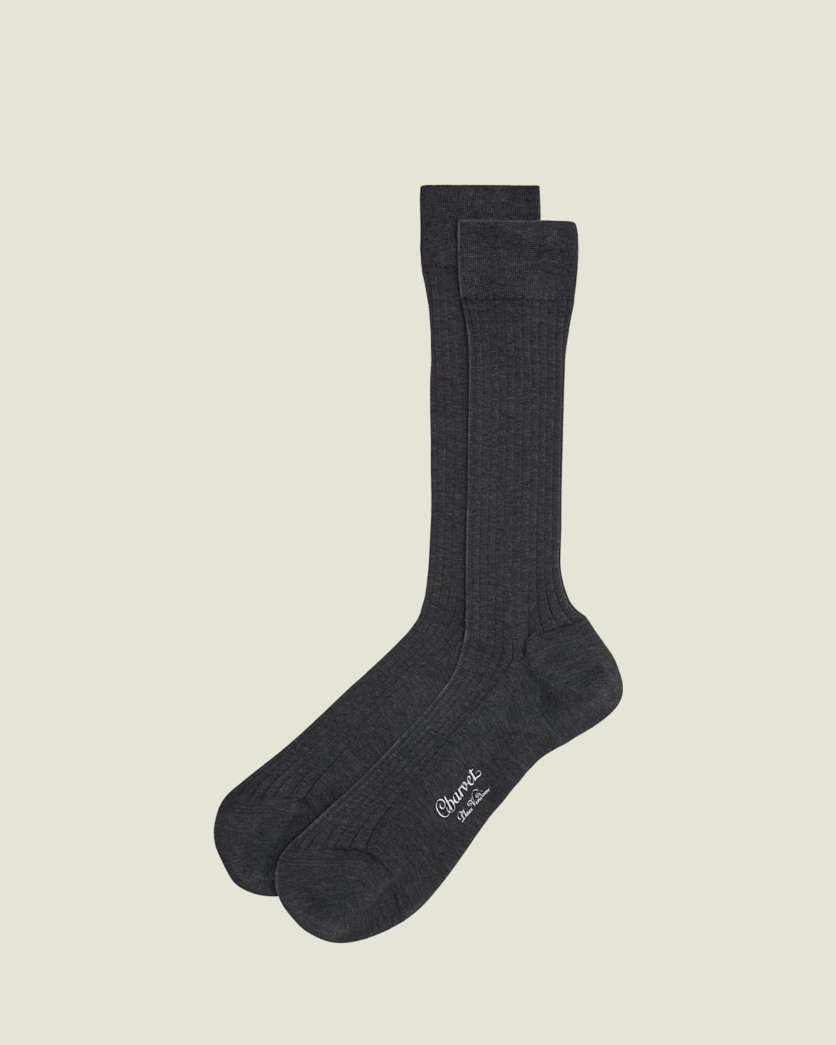 Charvet Men's Cotton Socks In Gray