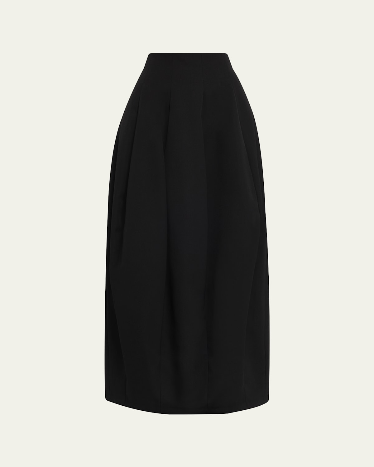 Ashlyn Callum Persimmon Maxi Skirt In Black