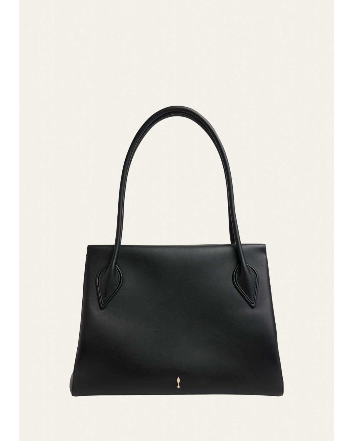 Venus East-West Calf Leather Tote Bag