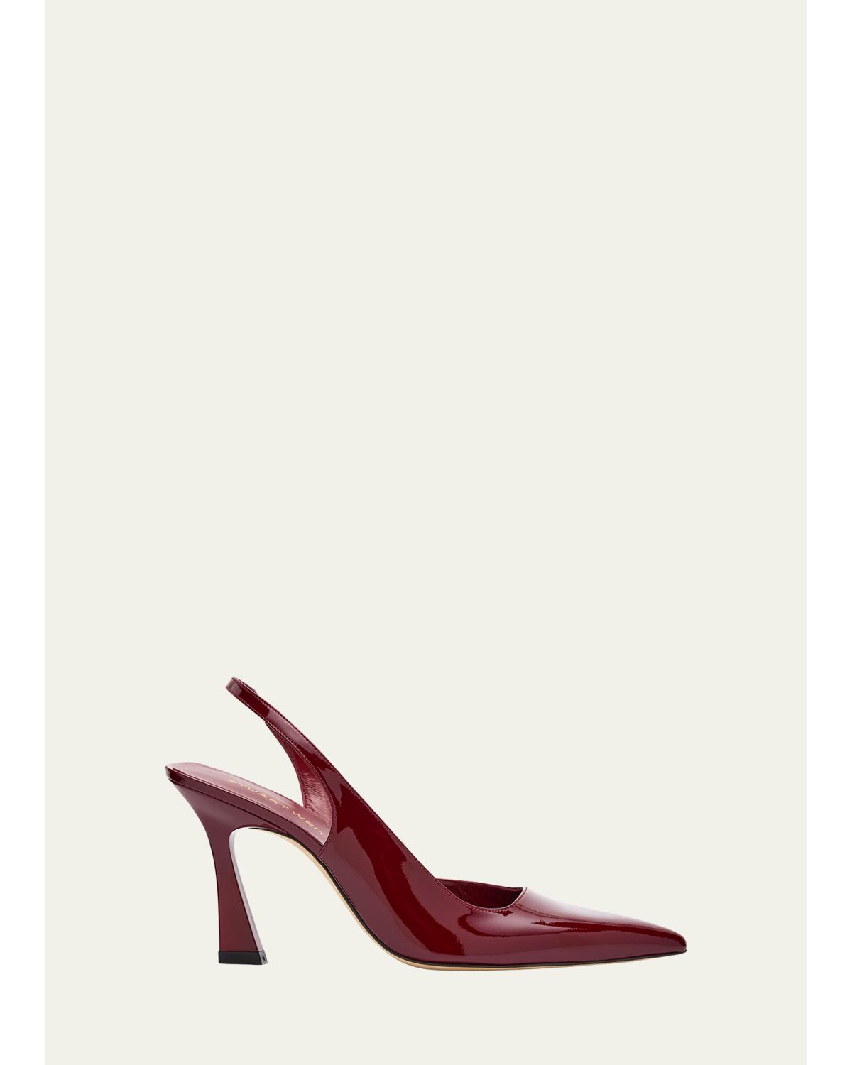 Vinnie D'Orsay Patent Leather Slingback Pumps