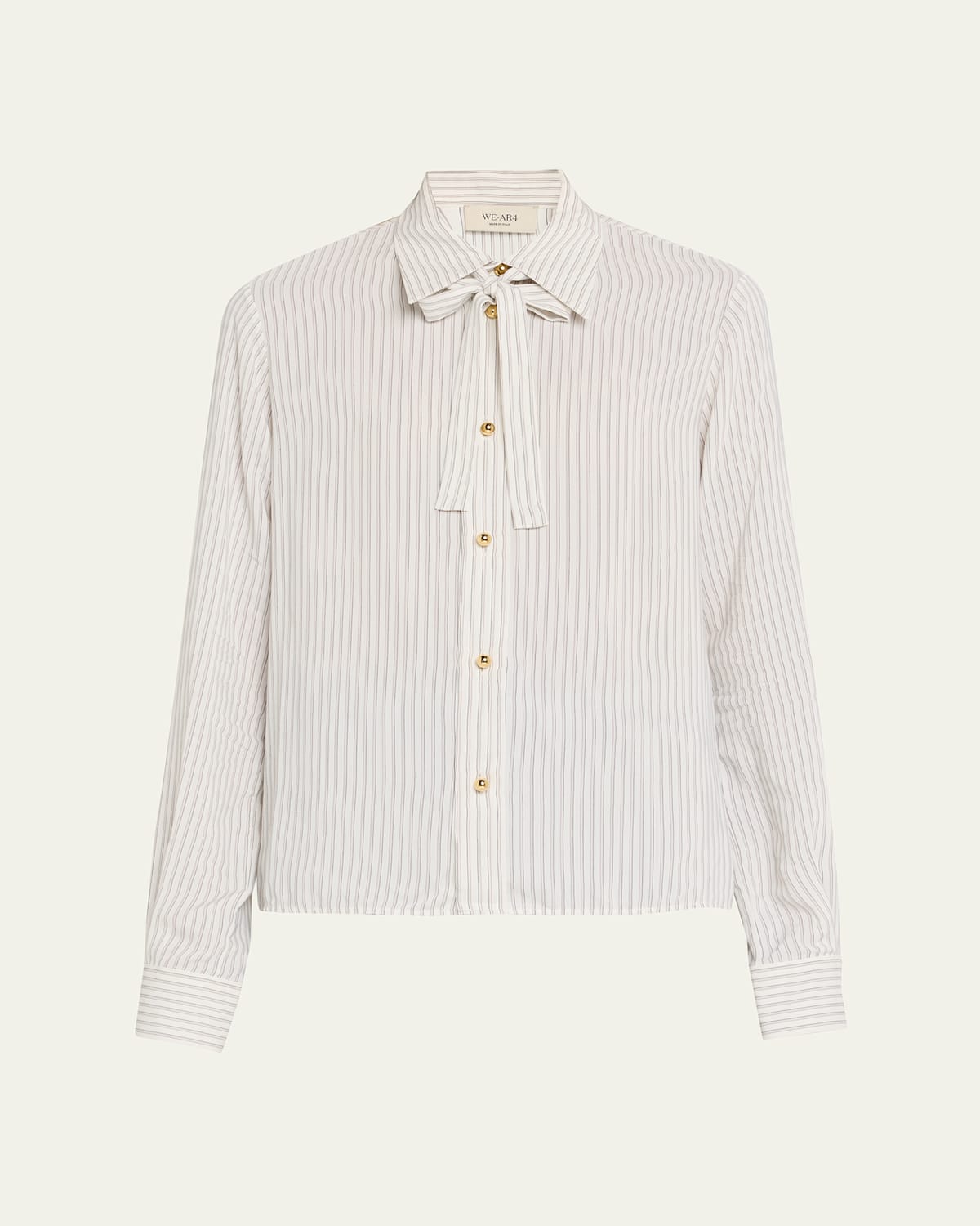 We-ar4 The Academy Ii Blouse In Neutral