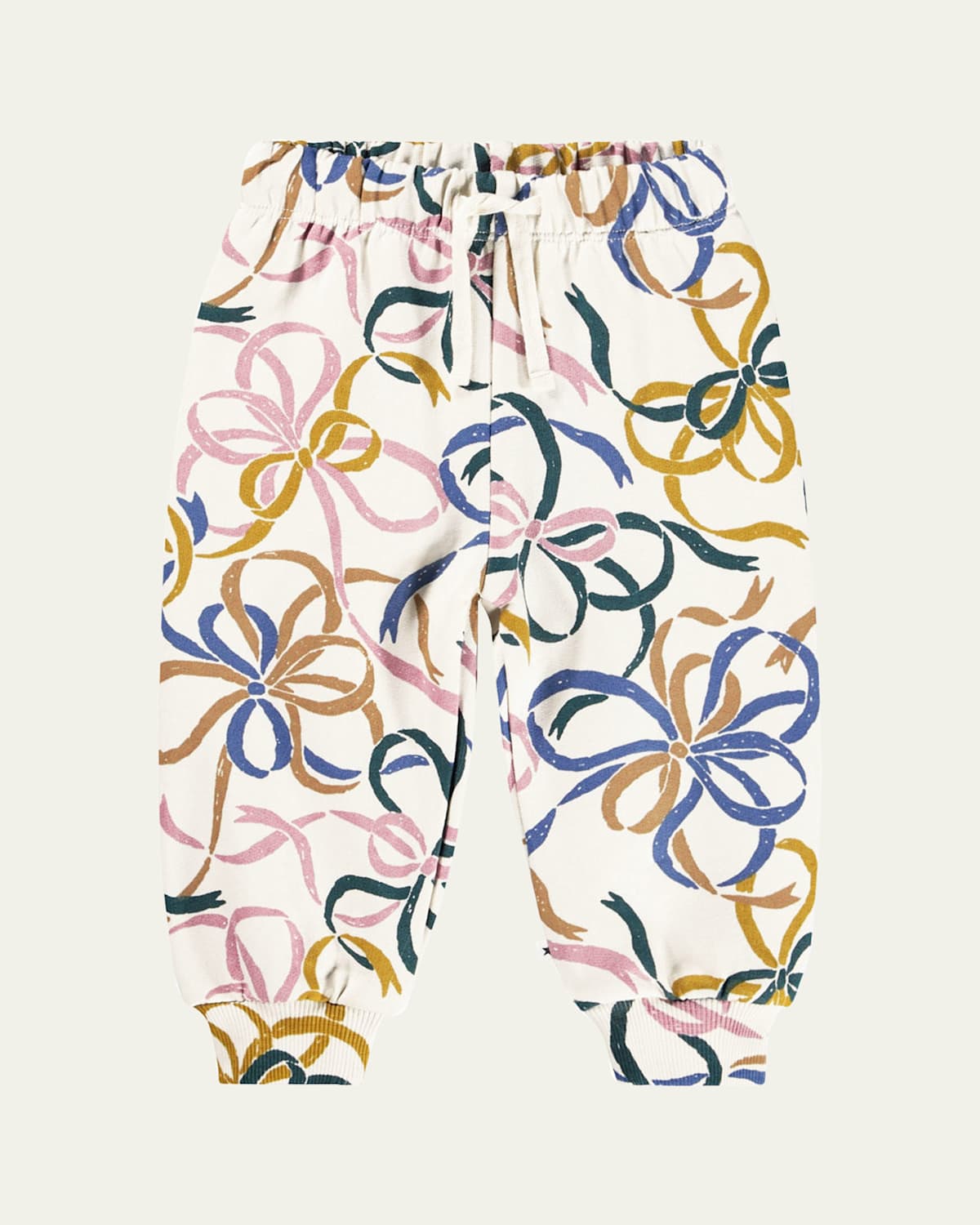 Molo Boy's Simeon Organic Cotton Sweatpants In Multi