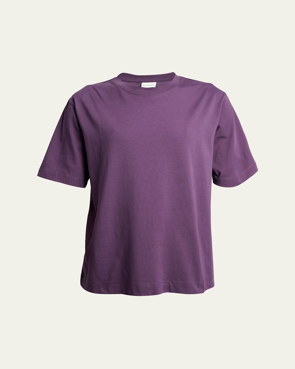 Dries Van Noten Heydu Short-sleeve T-shirt In Purple