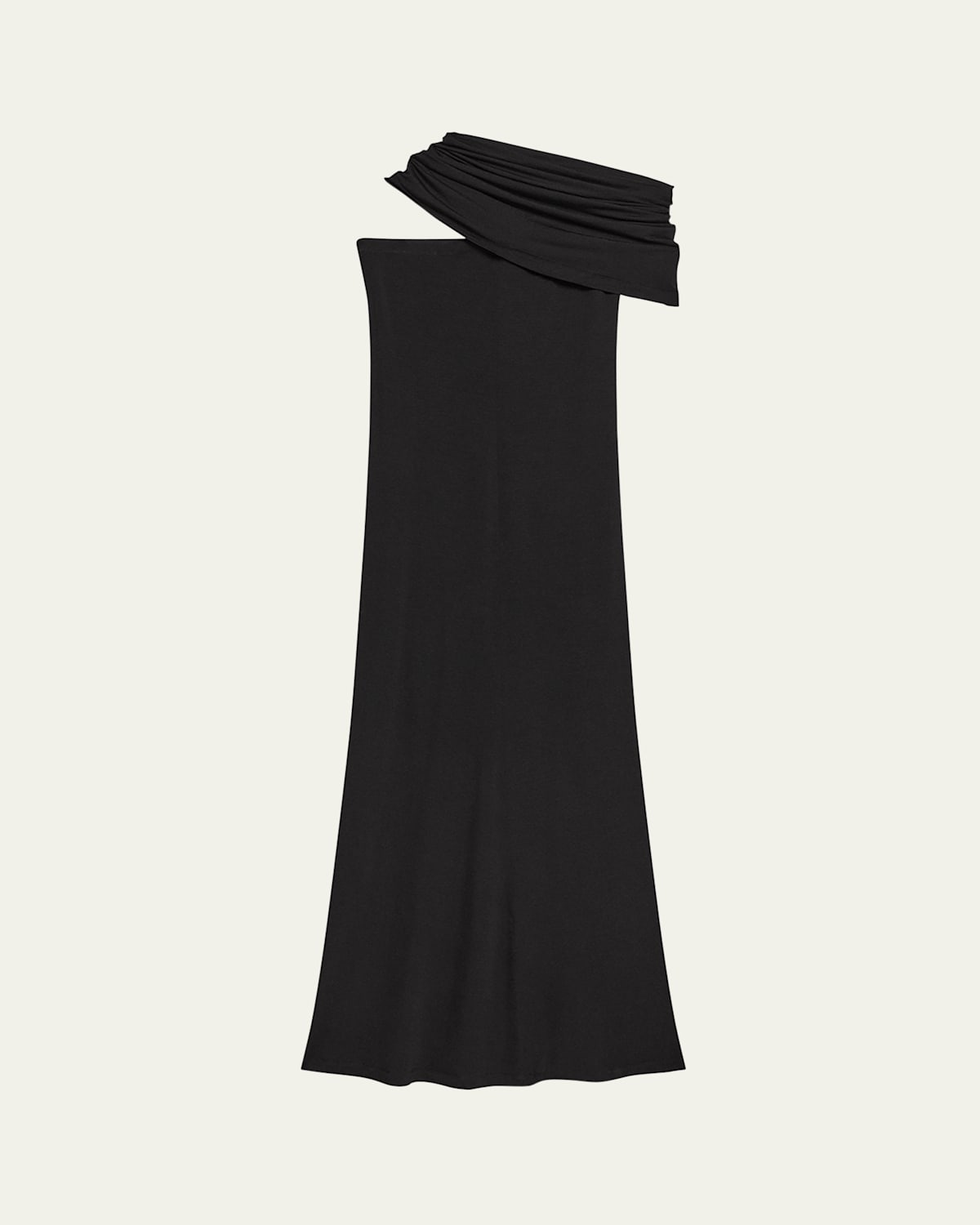 Helmut Lang Sash Maxi Dress In Black