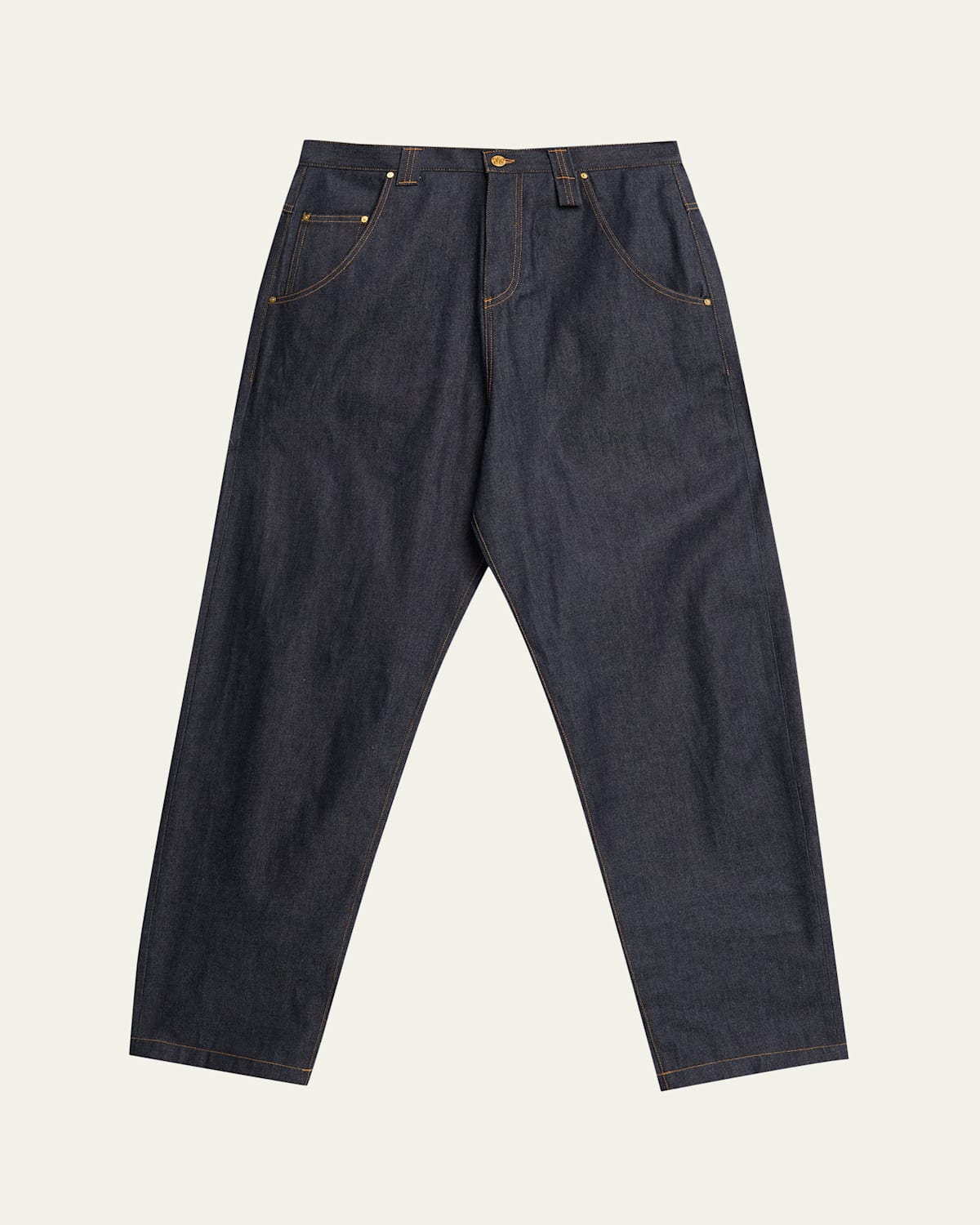 Willy Chavarria Men's Bad Boy Tapered Jeans In Blue