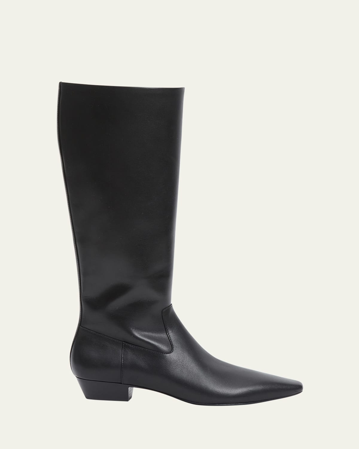 SIMKHAI Lowen Leather Knee-High Boots