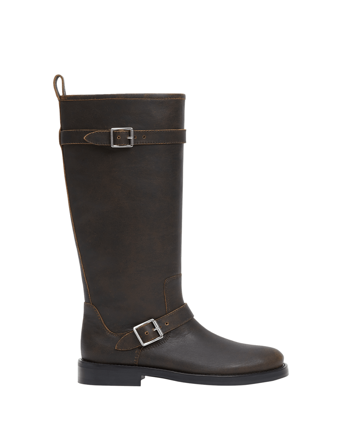 SIMKHAI Noah Leather Moto Boots | Thumbnail 2