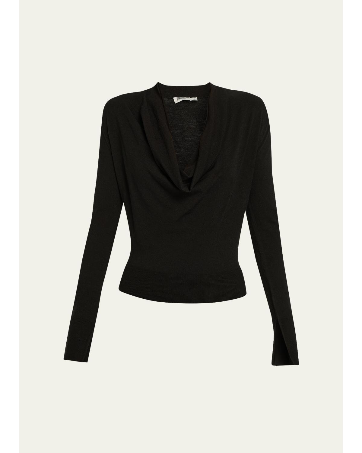 Natia Cowl-Neck Top