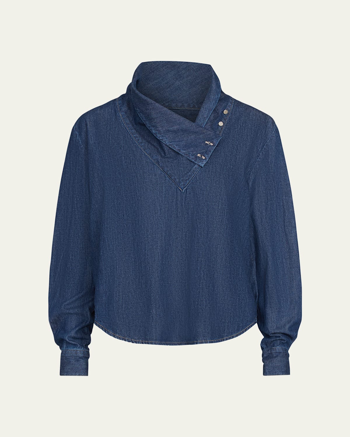 Twp My Maria Denim Shirt In Blue