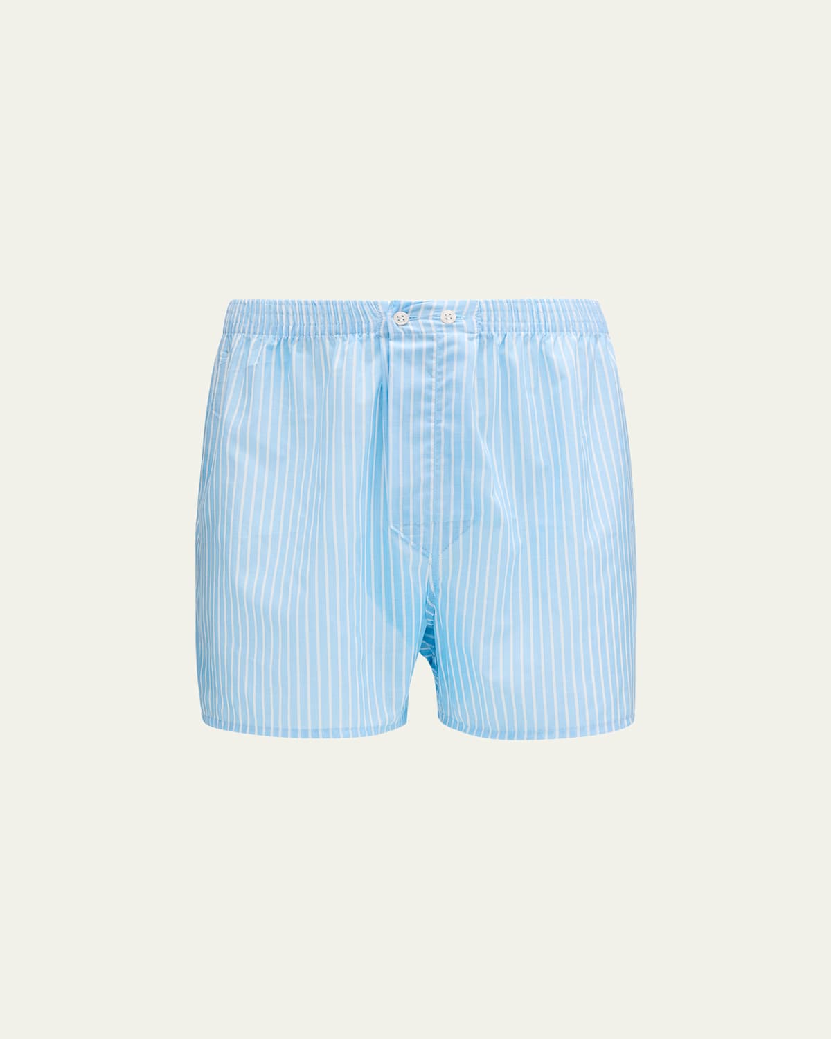 Derek Rose Men's Amalfi 21 Cotton Batiste Boxers In Blue