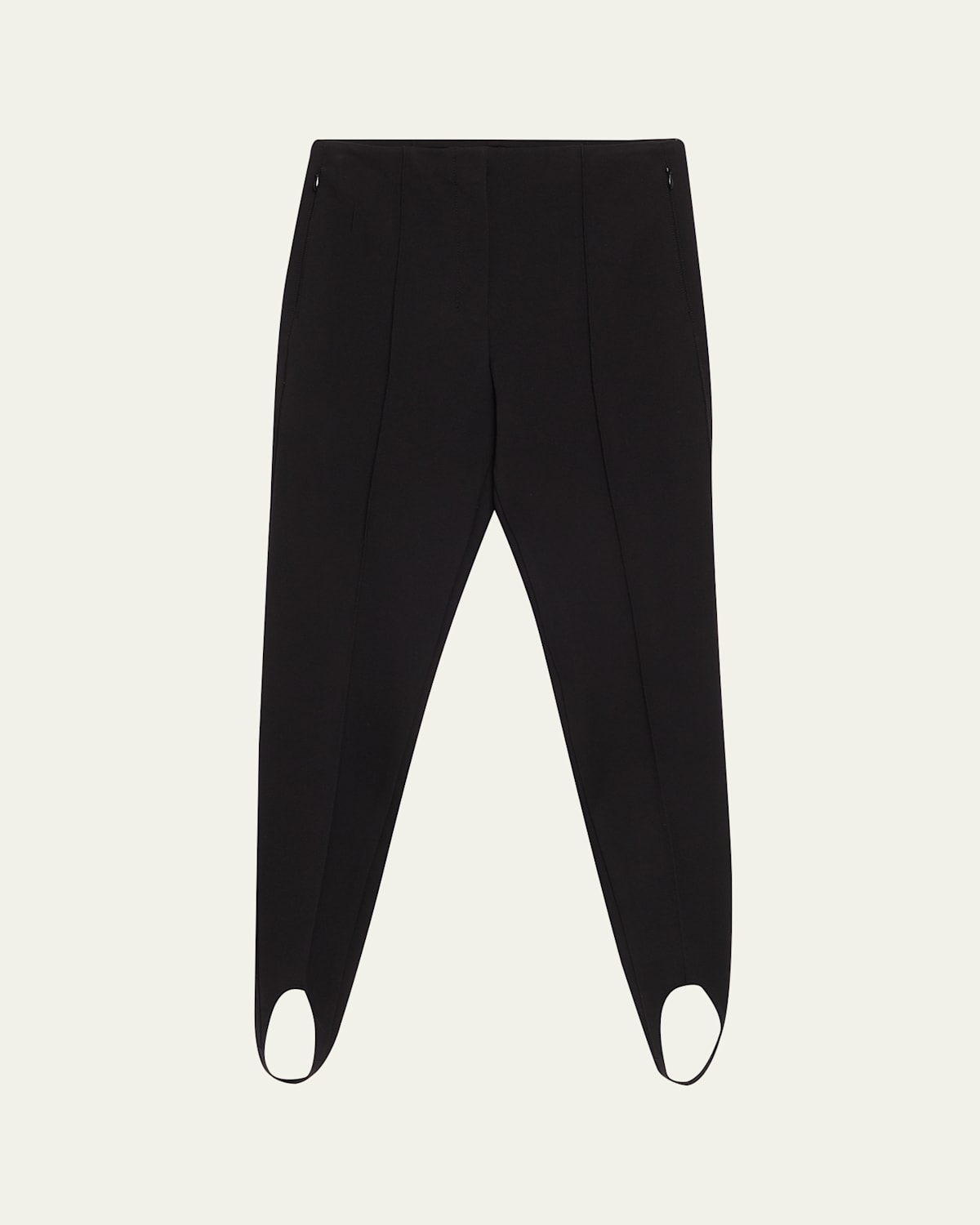 Theory Slim-fit Stirrup Pants In Black