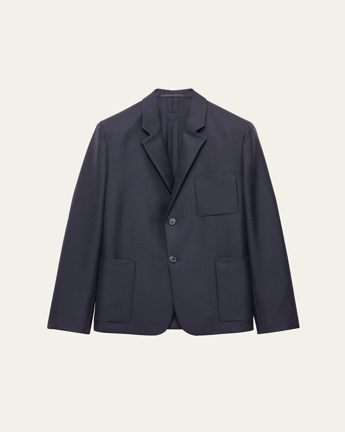 Prada Men's Wool Classic Fit Sport Coat In Blue