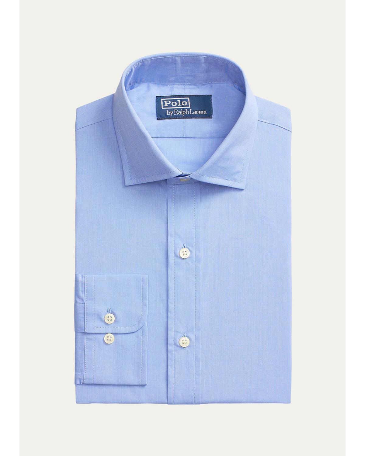 Men'S Custom Fit Poplin Shirt