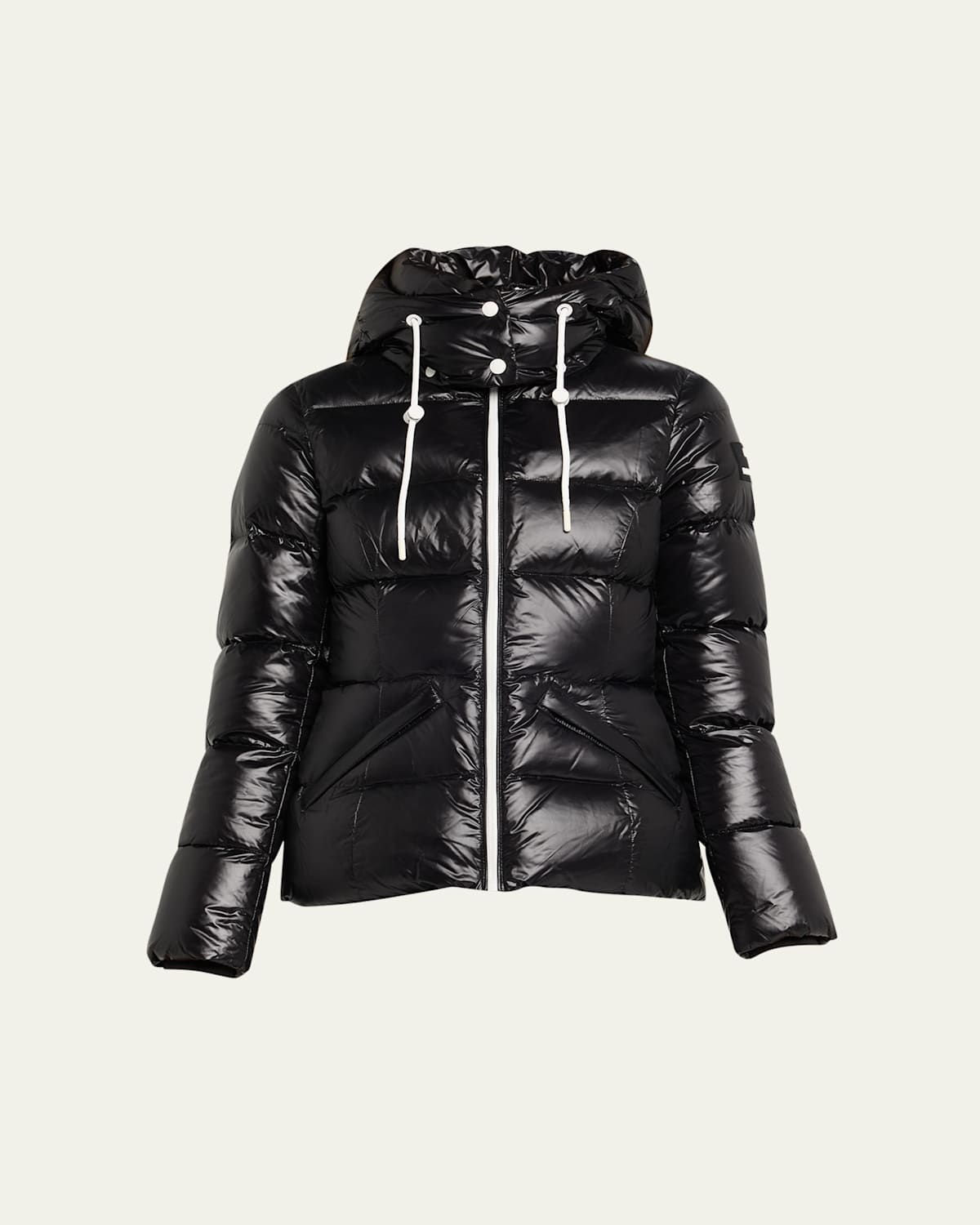 Mackage X Roller Rabbit Madalyn-rr Down Jacket With Removable Hood In Animal Print