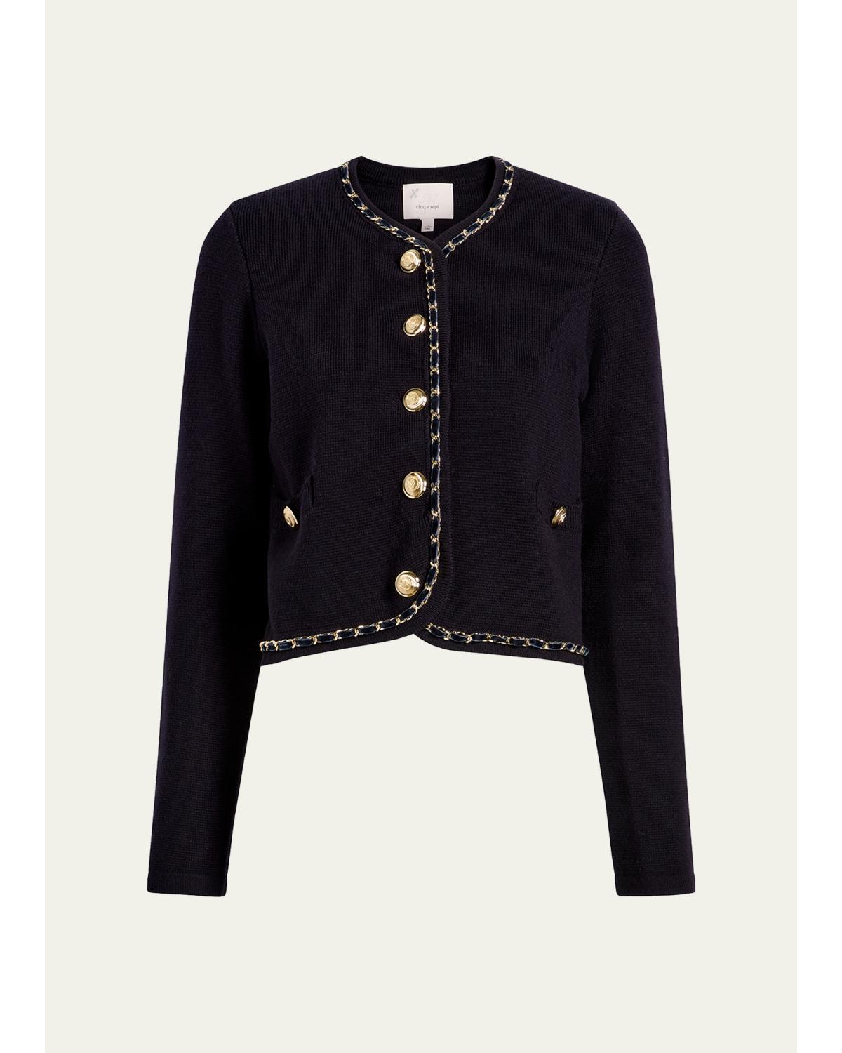 Benoite Structured Cardigan