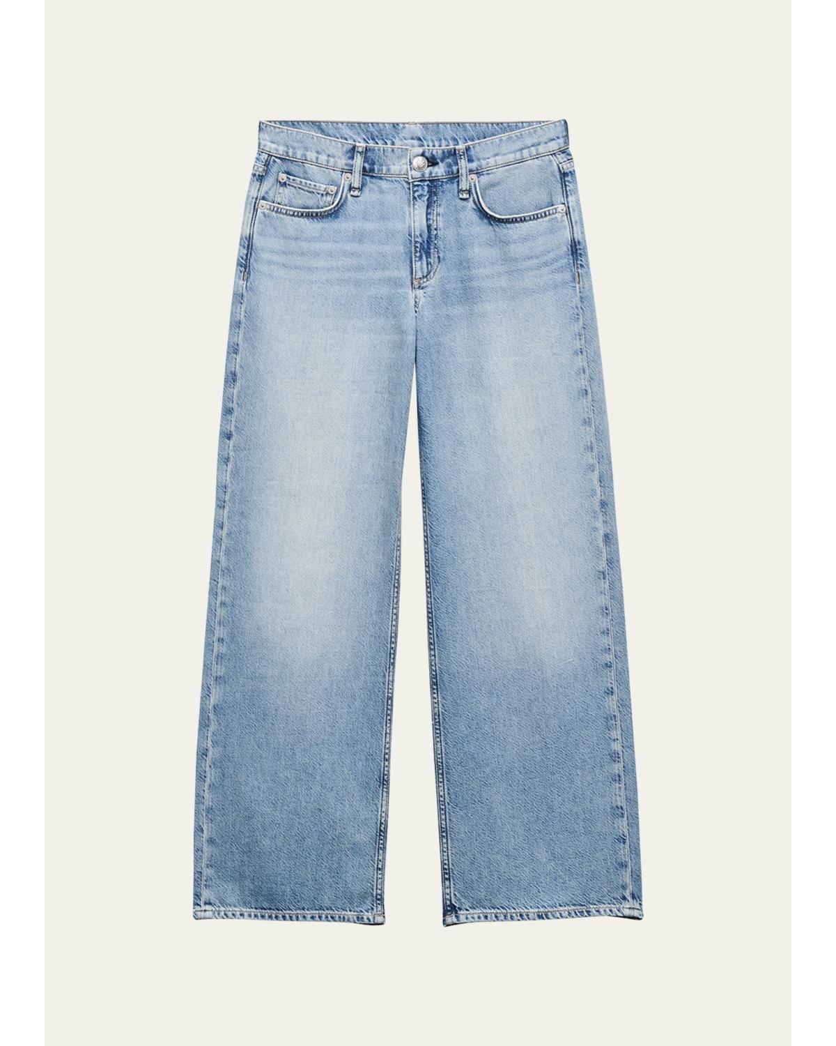 Featherweight Cam Relaxed Straight Ankle Jeans