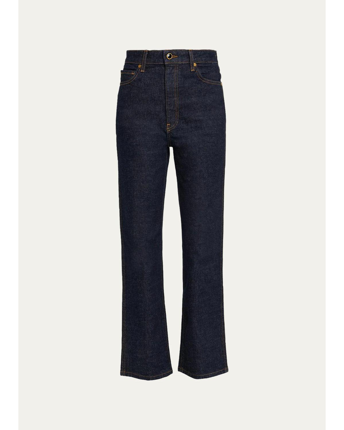 Abigail Straight-Leg Ankle Jeans