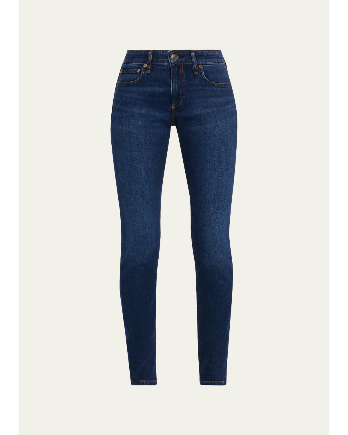 Dre Low-Rise Slim Jeans