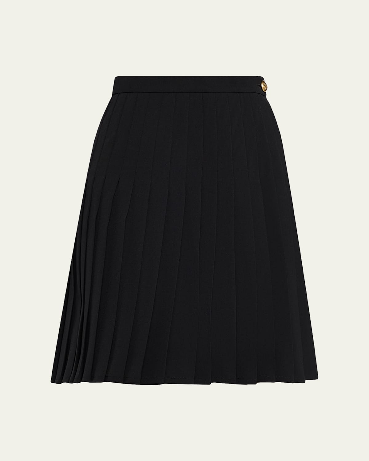 Burberry Eleonora Pleated Skirt In Black