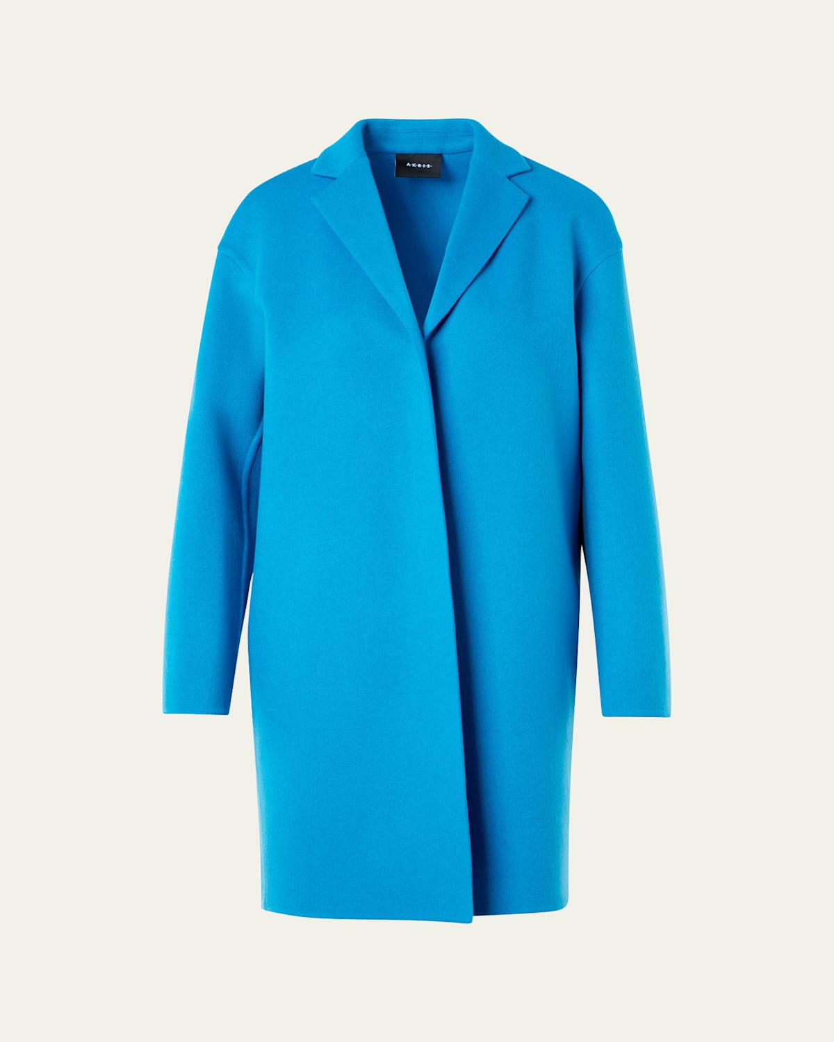 Akris Mae Cashmere Top Coat In Purple