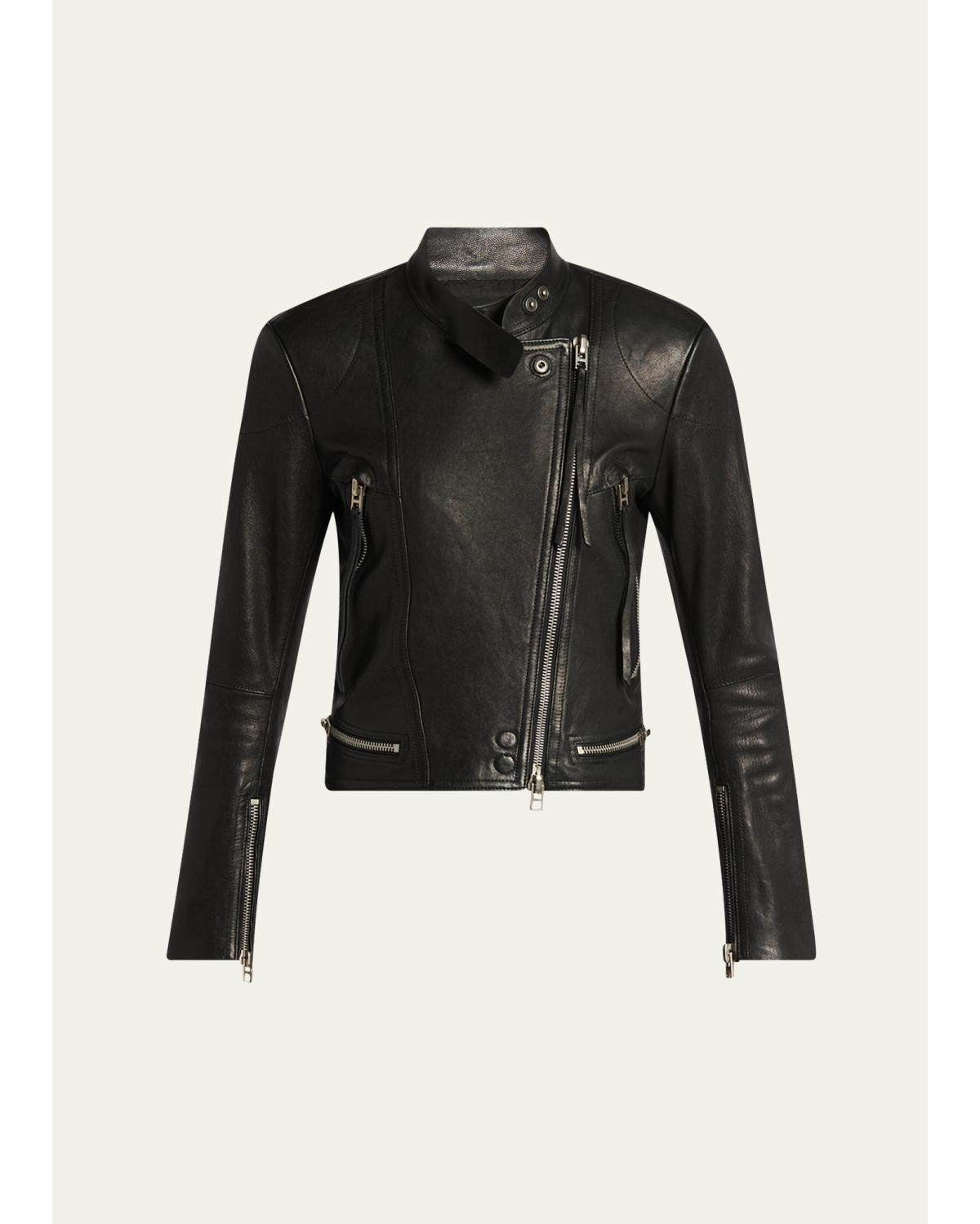 Leather Moto Jacket