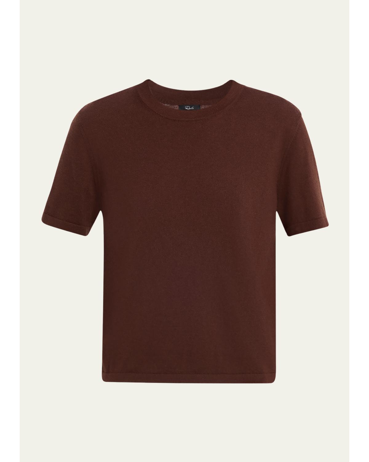 Cashmere-Blend T-Shirt