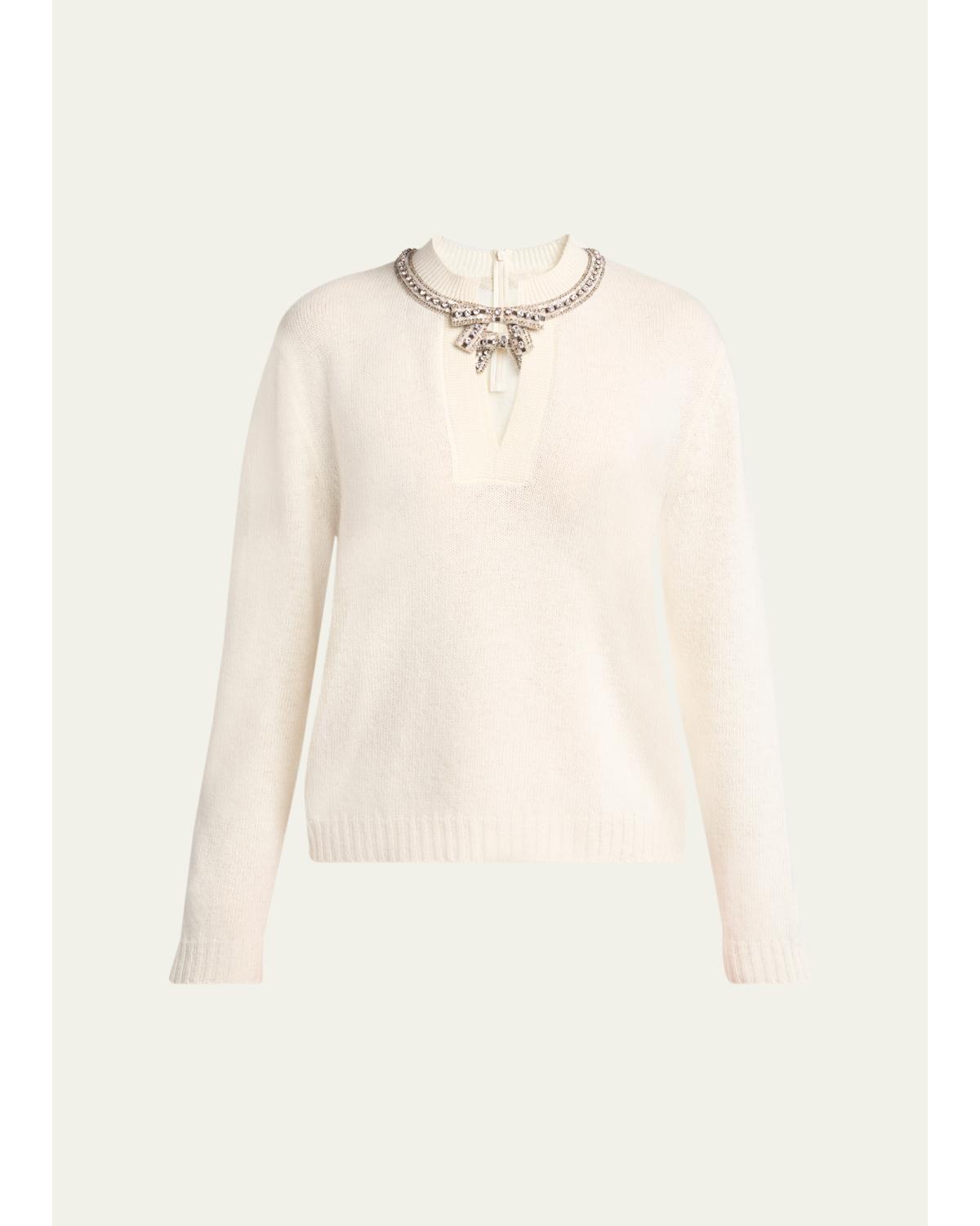 Bow Crewneck Sweater