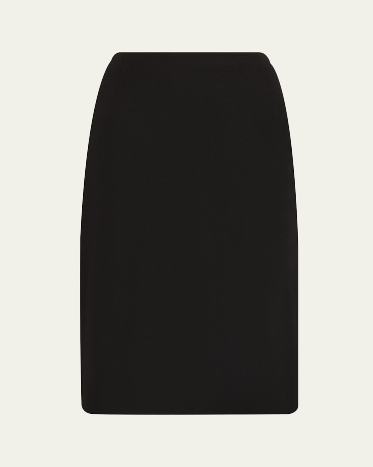Marni Pleated Godet Pencil Skirt In Black