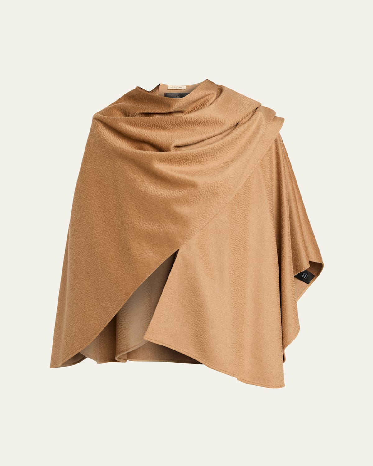 Heirlome Danica Brushed Camel Shawl In Brown