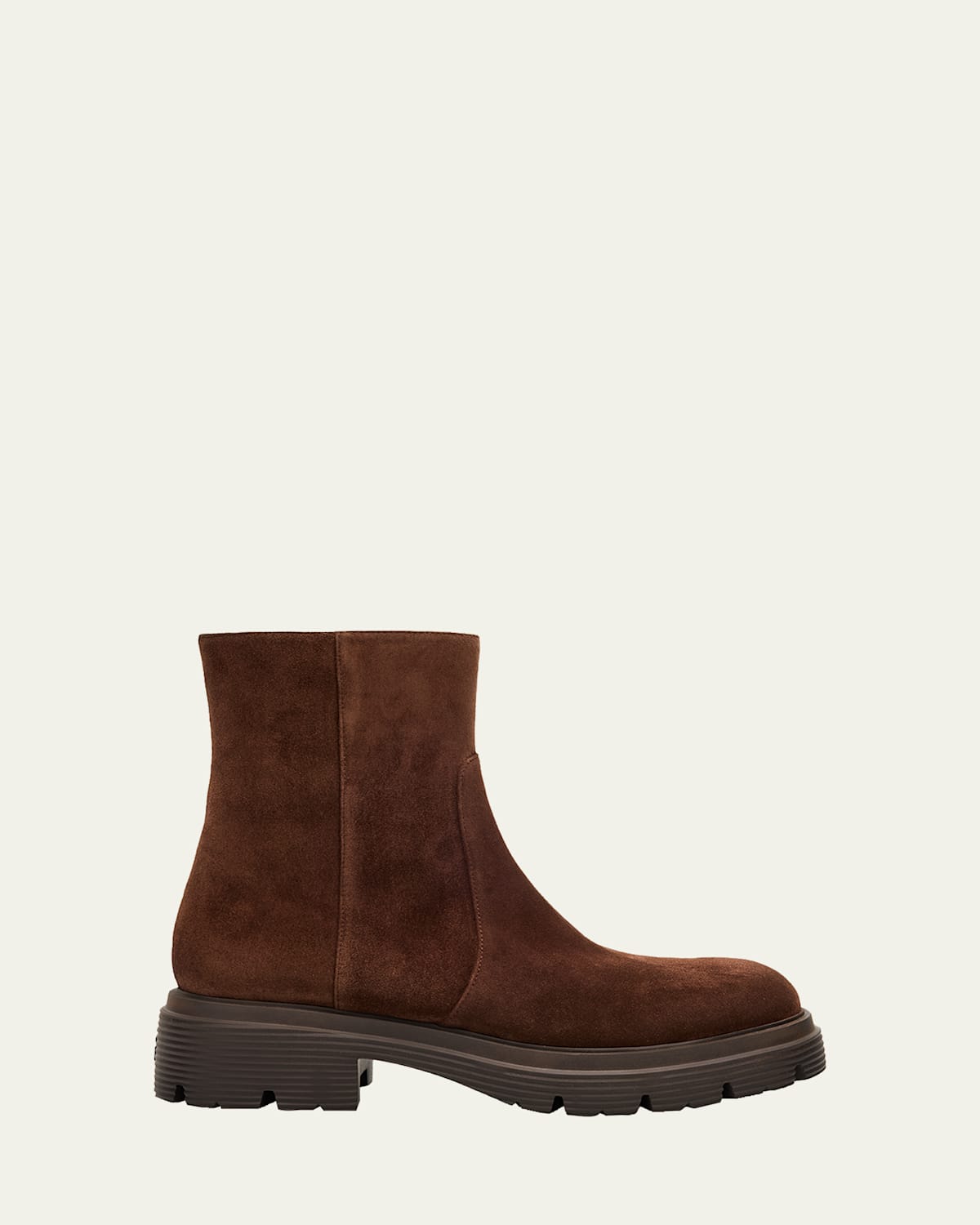 Stuart Weitzman Hudson Lite Suede Zip Ankle Boots In Multi