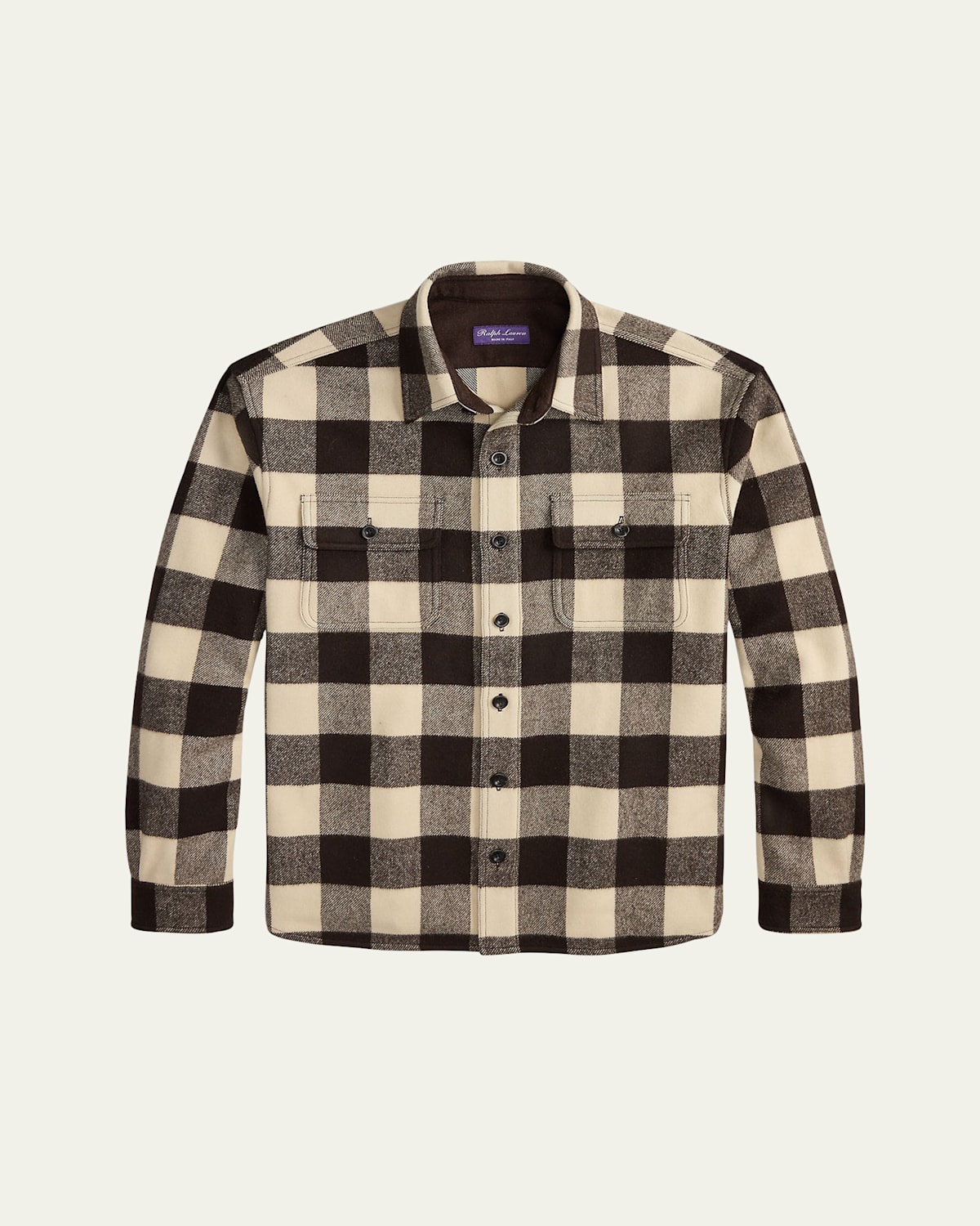 Ralph Lauren Check-pattern Wool Shirt In Multi
