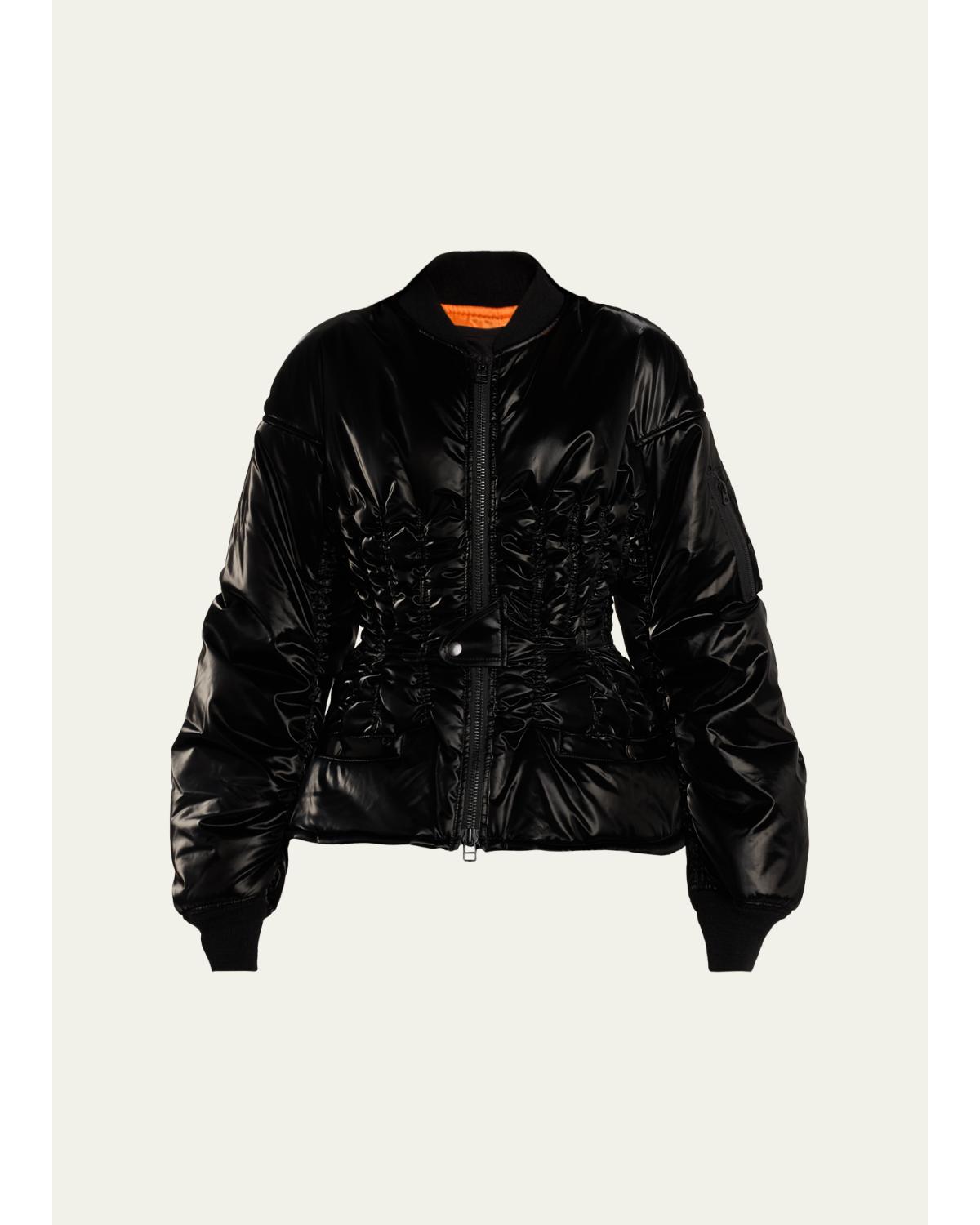 Cinched Ruched Jacket