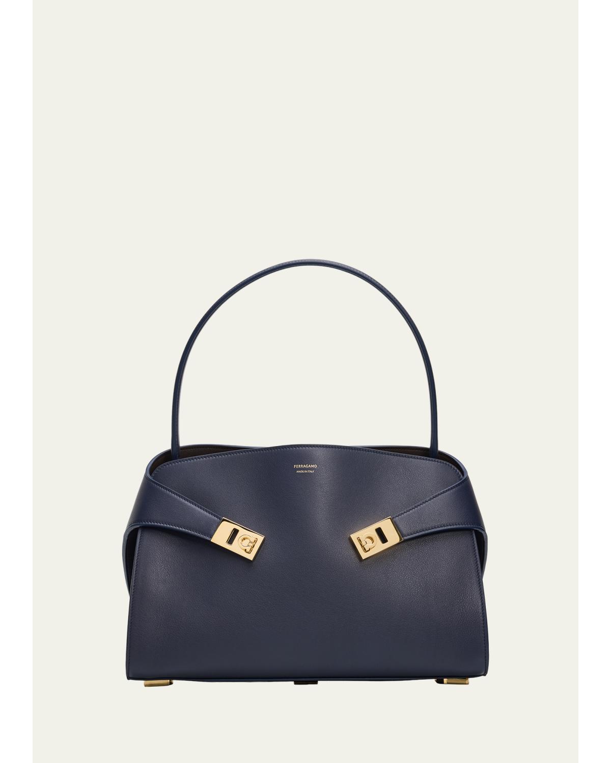 Hug Small Leather Shoulder Bag