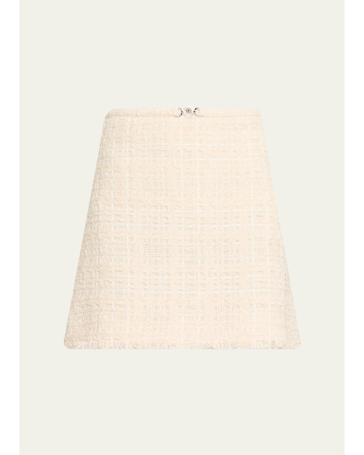 Tweed Medusa '95 Mini Skirt