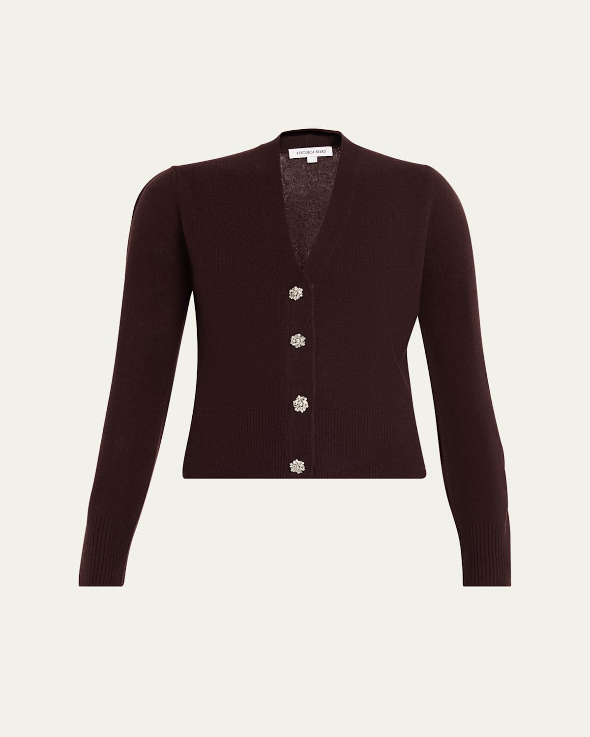 Veronica Beard Solene Cashmere Cardigan In Multi